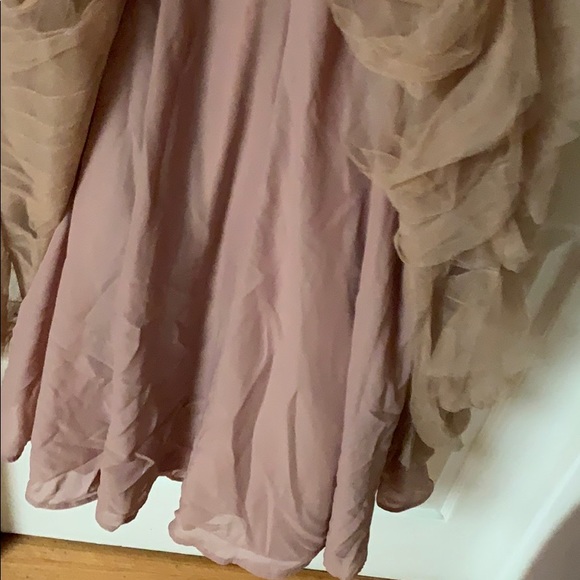 Beautiful elegant Mauve pink evening gown . - Picture 8 of 11